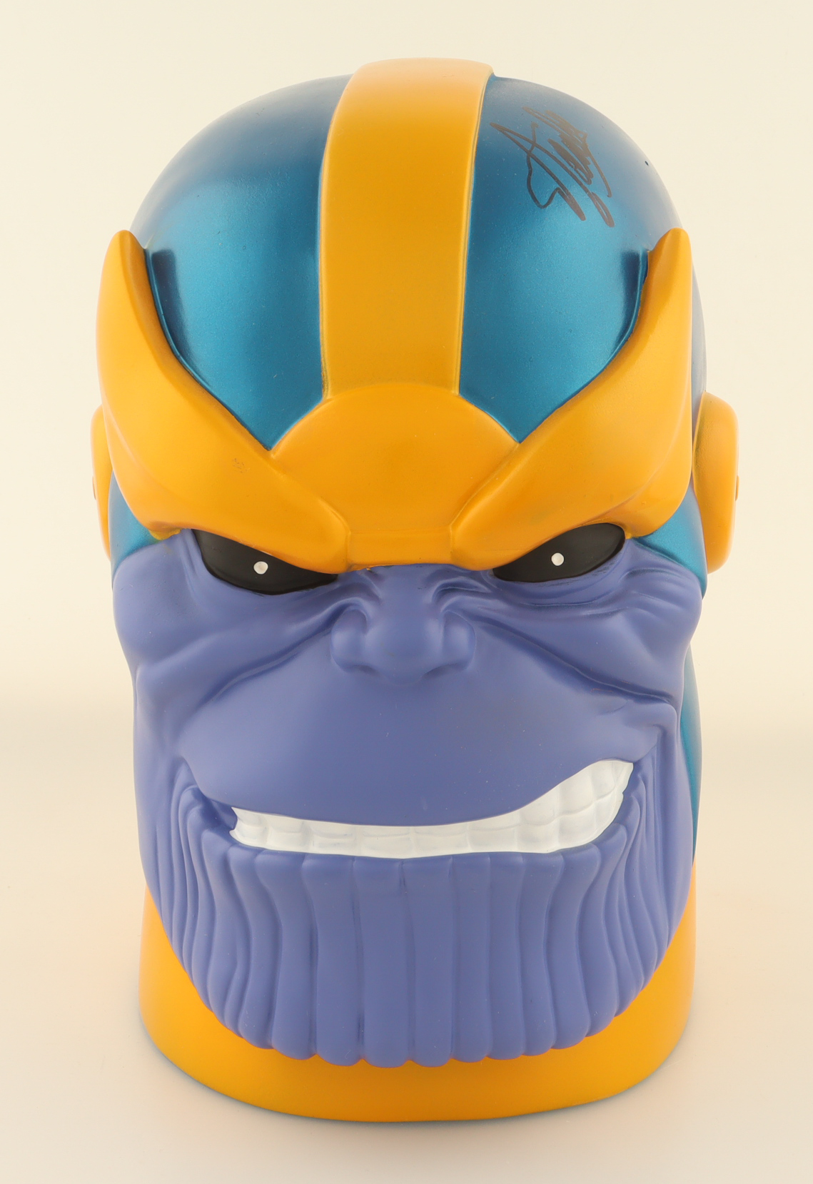 Stan Lee Signed Marvel "Thanos" 10" Headbank (Beckett & Excelsior) at PristineAuction.com Stan Lee Signed Marvel "Thanos" 10" Headbank (Beckett & Excelsior) at PristineAuction.com