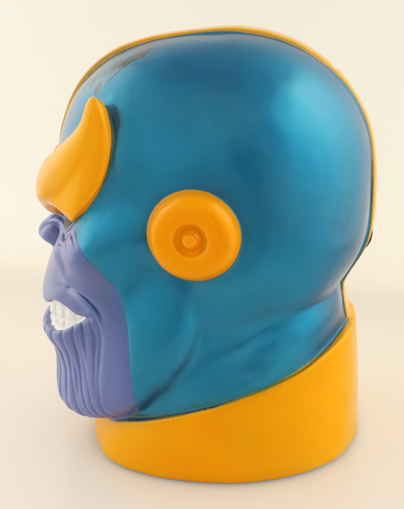 Stan Lee Signed Marvel "Thanos" 10" Headbank (Beckett & Excelsior) at PristineAuction.com Stan Lee Signed Marvel "Thanos" 10" Headbank (Beckett & Excelsior) at PristineAuction.com