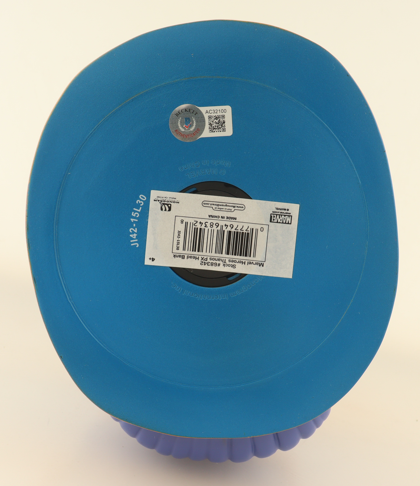 Stan Lee Signed Marvel "Thanos" 10" Headbank (Beckett & Excelsior) at PristineAuction.com Stan Lee Signed Marvel "Thanos" 10" Headbank (Beckett & Excelsior) at PristineAuction.com