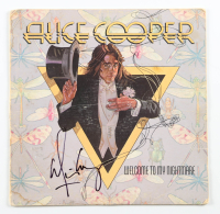 Alice Cooper Signed "Welcome To My Nightmare" Vinyl Record Album (JSA) at PristineAuction.com