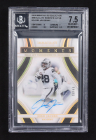 Josh Jacobs 2023 Panini Immaculate Collection Moments Autographs #IM-JJO #08/49 (BGS 7.5) at PristineAuction.com