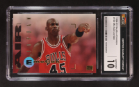 Michael Jordan 1994-95 Emotion #100 (CGC 10) at PristineAuction.com