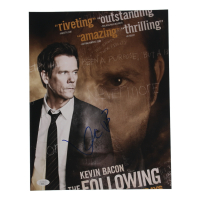 Kevin Bacon Signed "The Following" 11x14 Poster (JSA) at PristineAuction.com