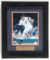 Mark Fidrych Signed Tigers Custom Framed Photo Display Inscribed "The Bird" & "R.O.Y '76" (Beckett) at PristineAuction.com
