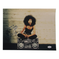 Esperanza Spalding Signed 11x14 Photo Inscribed "Peace In the Middle East" (JSA) at PristineAuction.com