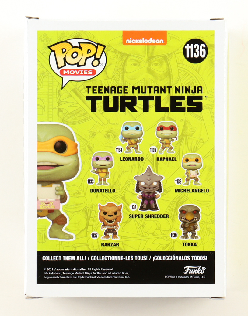 Vanilla Ice Signed "Teenage Mutant Ninja Turtles" #1136 Michelangelo Funko Pop! Vinyl Figure (JSA) at PristineAuction.com Vanilla Ice Signed "Teenage Mutant Ninja Turtles" #1136 Michelangelo Funko Pop! Vinyl Figure (JSA) at PristineAuction.com