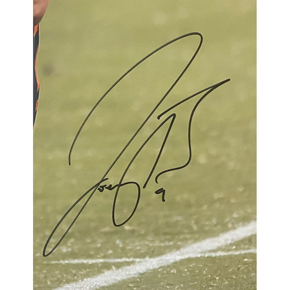 Joe Burrow Signed Bengals Custom Framed Photo (Fanatics) at PristineAuction.com Joe Burrow Signed Bengals Custom Framed Photo (Fanatics) at PristineAuction.com