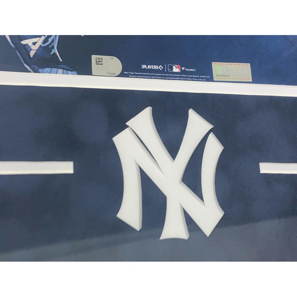 Aaron Judge Signed LE Yankees Custom Framed Photo (Fanatics) at PristineAuction.com Aaron Judge Signed LE Yankees Custom Framed Photo (Fanatics) at PristineAuction.com