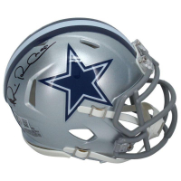 Michael Irvin Signed Cowboys Speed Mini Helmet (Beckett) at PristineAuction.com