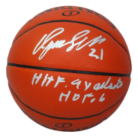 Dominique Wilkins Signed NBA Game Ball Series Basketball Inscribed "HHF, 9x All Star, HOF 06" (Beckett) at PristineAuction.com