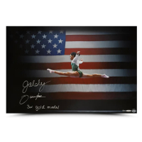 Gabby Douglas Signed LE Team USA "American Icon" 16x24 Photo Inscribed "3x Gold Medal" (UDA) at PristineAuction.com