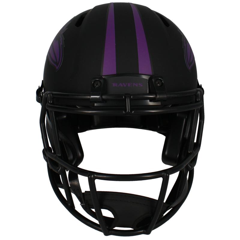 Ed Reed Signed Ravens Full-Size Authentic On-Field Eclipse Alternate Speed Helmet (Beckett) at PristineAuction.com Ed Reed Signed Ravens Full-Size Authentic On-Field Eclipse Alternate Speed Helmet (Beckett) at PristineAuction.com