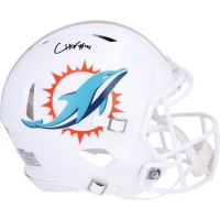Chop Robinson Signed Dolphins Full-Size Authentic On-Field Speed Helmet (Fanatics) at PristineAuction.com