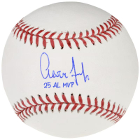 Aaron Judge Signed OML Baseball Inscribed "25 AL MVP" (Fanatics) at PristineAuction.com