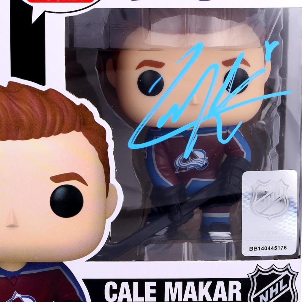 Cale Makar Signed Avalanche #93 Funko Pop! Vinyl Figure (Fanatics) at PristineAuction.com Cale Makar Signed Avalanche #93 Funko Pop! Vinyl Figure (Fanatics) at PristineAuction.com