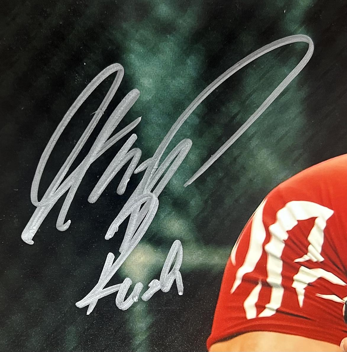 Georges St-Pierre Signed UFC Custom Framed Photo Inscribed "Rush" (JSA) at PristineAuction.com Georges St-Pierre Signed UFC Custom Framed Photo Inscribed "Rush" (JSA) at PristineAuction.com