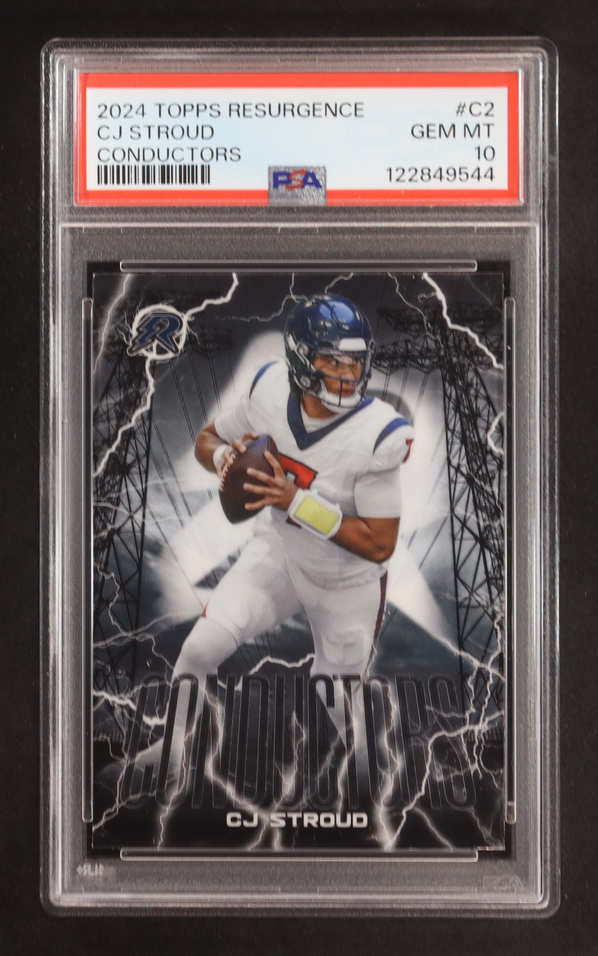 CJ Stroud 2024 Topps Resurgence Conductors #C2 (PSA 10) at PristineAuction.com CJ Stroud 2024 Topps Resurgence Conductors #C2 (PSA 10) at PristineAuction.com