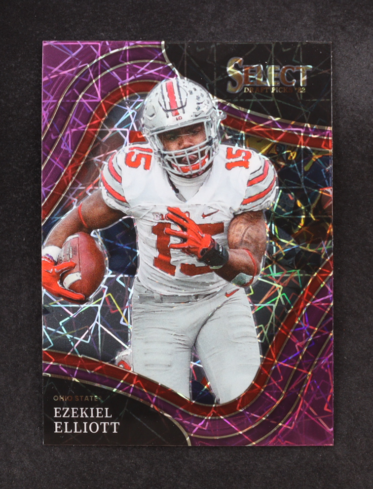 Ezekiel Elliot 2022 Select Draft Picks Purple Lazer #143 at PristineAuction.com Ezekiel Elliot 2022 Select Draft Picks Purple Lazer #143 at PristineAuction.com