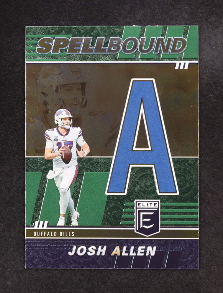 Josh Allen 2022 Panini Donruss Elite Spellbound #SB-JA1 at PristineAuction.com Josh Allen 2022 Panini Donruss Elite Spellbound #SB-JA1 at PristineAuction.com