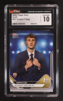 Cooper Flagg 2025-26 Topps Now #D1 RC (CGC 10) at PristineAuction.com