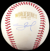Pablo Sandoval Signed 2014 World Series Baseball (Beckett) at PristineAuction.com