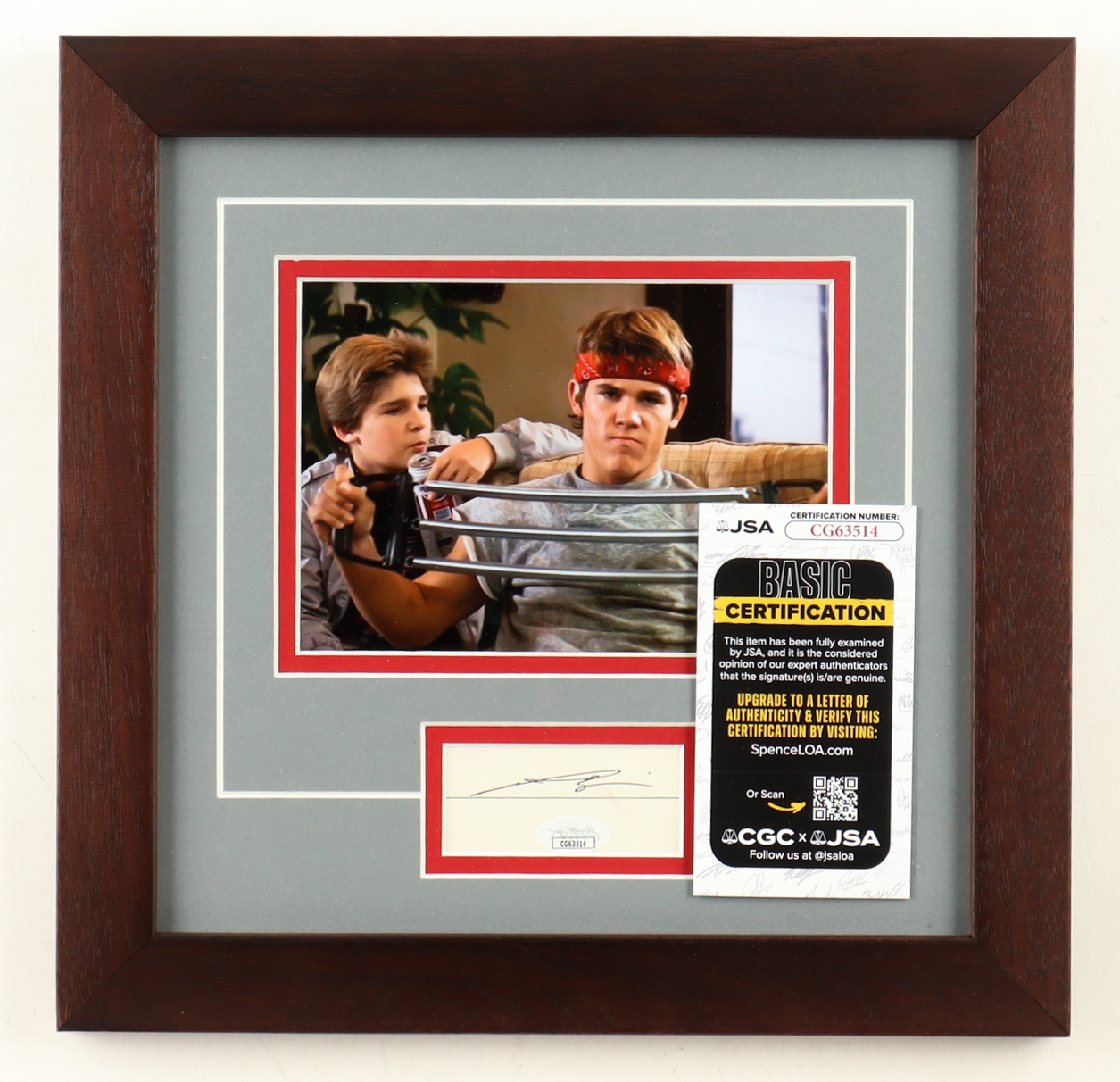 Josh Brolin Signed "The Goonies" Custom Framed Cut Display (JSA) at PristineAuction.com Josh Brolin Signed "The Goonies" Custom Framed Cut Display (JSA) at PristineAuction.com