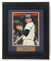 Al Kaline Signed Tigers Custom Framed Photo Display (Beckett) at PristineAuction.com