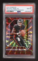 Michael Penix Jr. 2024 Donruss The Elite Series Rookies #2 RC (PSA 8) at PristineAuction.com