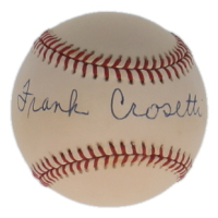 Frankie Crosetti Signed OAL Baseball (JSA) at PristineAuction.com