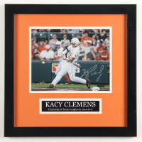 Kacy Clemens Signed Texas Longhorns Custom Framed Photo Display (TriStar & Sports Collecibles) at PristineAuction.com