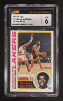Kareem Abdul-Jabbar 1978-79 Topps #110 (CSG 6) at PristineAuction.com
