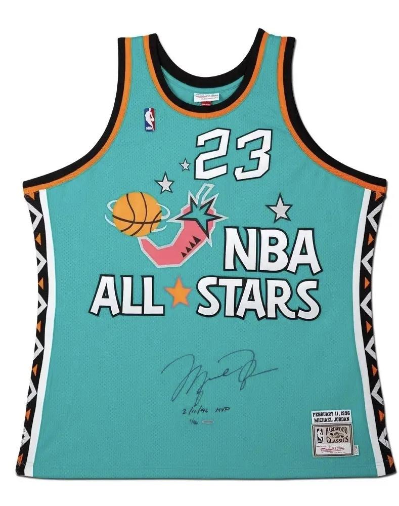 Michael Jordan Signed LE 1996 All-Star Jersey (UDA) at PristineAuction.com Michael Jordan Signed LE 1996 All-Star Jersey (UDA) at PristineAuction.com