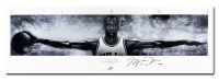 Michael Jordan Signed LE "Wings" 20th Anniversary 23x72 Photo Inscribed "2009 HOF" (UDA) at PristineAuction.com