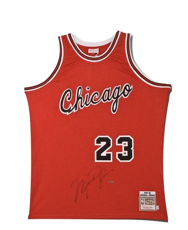 Michael Jordan Signed Bulls Mitchell & Ness Authentic Jersey (UDA) at PristineAuction.com Michael Jordan Signed Bulls Mitchell & Ness Authentic Jersey (UDA) at PristineAuction.com