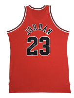 Michael Jordan Signed Bulls Mitchell & Ness Authentic Jersey (UDA) at PristineAuction.com