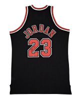 Michael Jordan Signed Bulls Mitchell & Ness Authentic Jersey (UDA) at PristineAuction.com