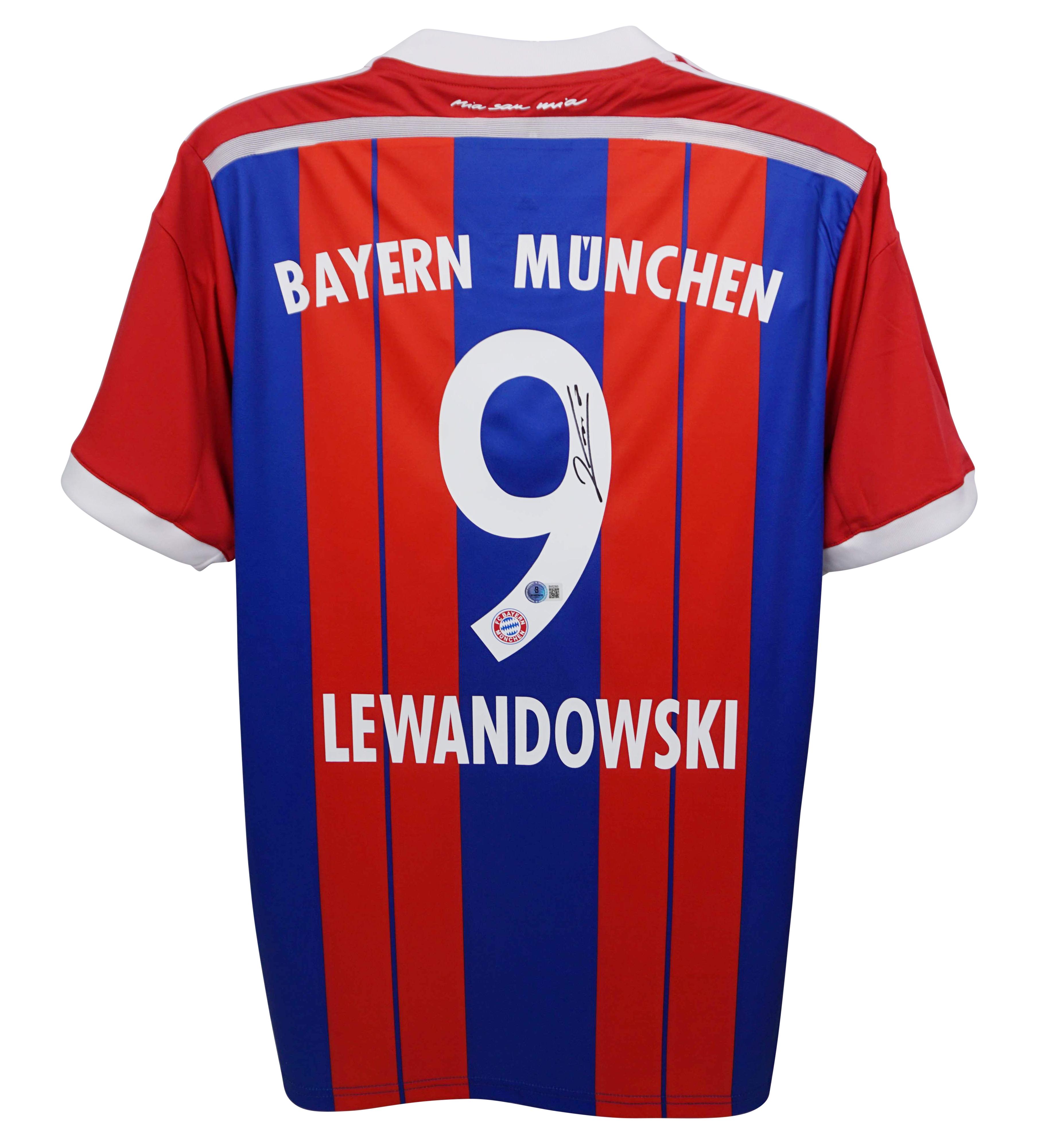 Robert Lewandowski Signed Bayern Munich Adidas Authentic Jersey (Beckett) at PristineAuction.com Robert Lewandowski Signed Bayern Munich Adidas Authentic Jersey (Beckett) at PristineAuction.com