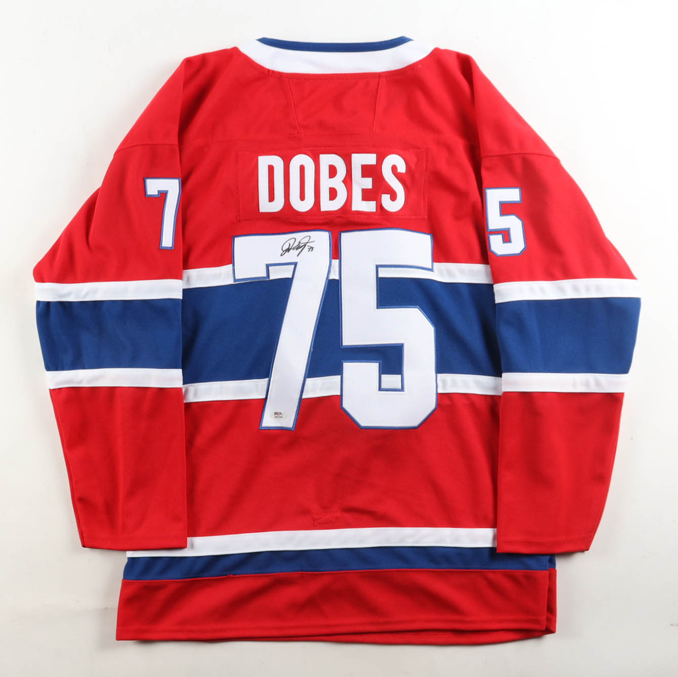 Jakub Dobes Signed Jersey (PSA) at PristineAuction.com Jakub Dobes Signed Jersey (PSA) at PristineAuction.com