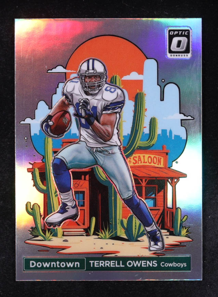 Terrell Owens 2024 Donruss Optic Downtown #8