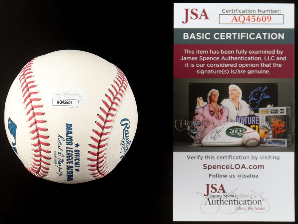 Nolan Schanuel Signed OML Baseball (JSA) at PristineAuction.com Nolan Schanuel Signed OML Baseball (JSA) at PristineAuction.com