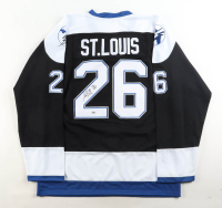Martin St. Louis Signed Jersey (PSA) at PristineAuction.com