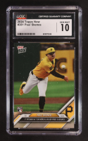 Paul Skenes 2024 Topps Now #381 RC (CGC 10) at PristineAuction.com
