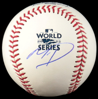 Mauricio Dubon Signed 2022 World Series Baseball (JSA) at PristineAuction.com