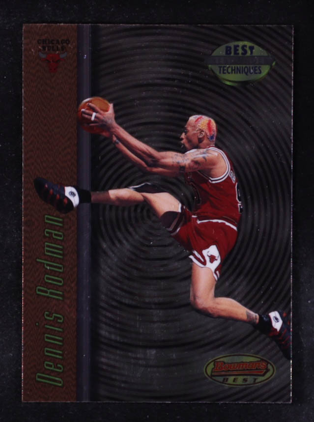 Dennis Rodman 1997-98 Bowman's Best Techniques #T7 at PristineAuction.com Dennis Rodman 1997-98 Bowman's Best Techniques #T7 at PristineAuction.com