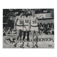 Larry Bird, Robert Parish, & Kevin McHale Signed Celtics 11x14 Photo (Beckett) at PristineAuction.com
