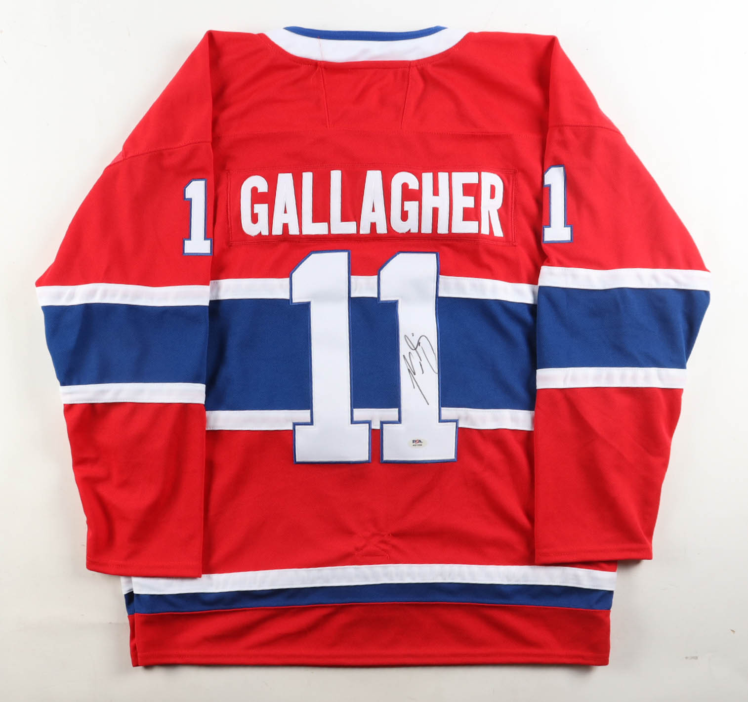 Brendan Gallagher Signed Jersey (PSA) at PristineAuction.com Brendan Gallagher Signed Jersey (PSA) at PristineAuction.com