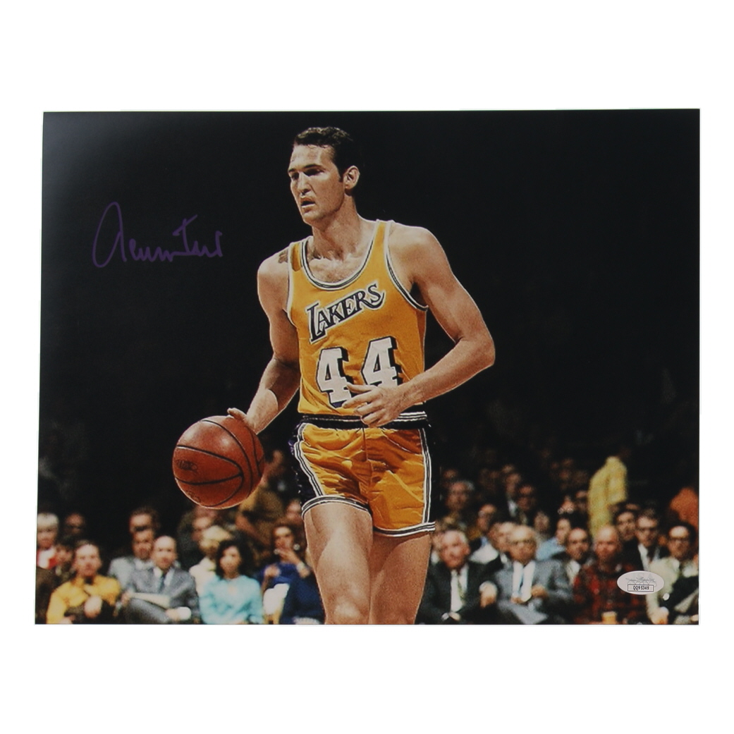 Jerry West Signed Lakers 11x14 Photo (JSA) at PristineAuction.com Jerry West Signed Lakers 11x14 Photo (JSA) at PristineAuction.com