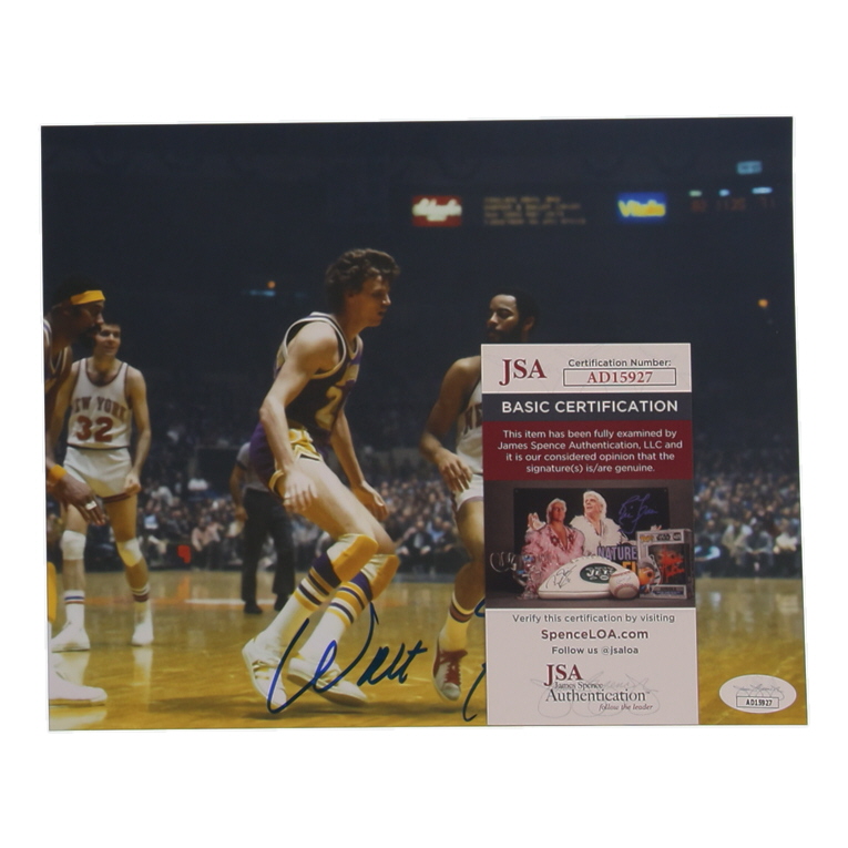 Walt Frazier Signed Knicks 8x10 Photo (JSA) at PristineAuction.com Walt Frazier Signed Knicks 8x10 Photo (JSA) at PristineAuction.com