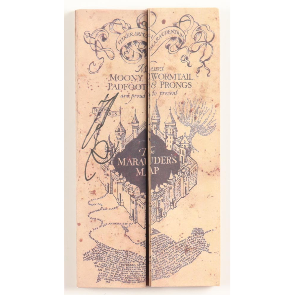 Daniel Radcliffe Signed "Harry Potter" Marauder's Map (ACOA) at PristineAuction.com