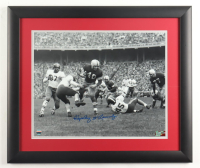 Howard 'Hopalong' Cassady Signed Ohio State Buckeyes Custom Framed Photo Display (Cassady) at PristineAuction.com
